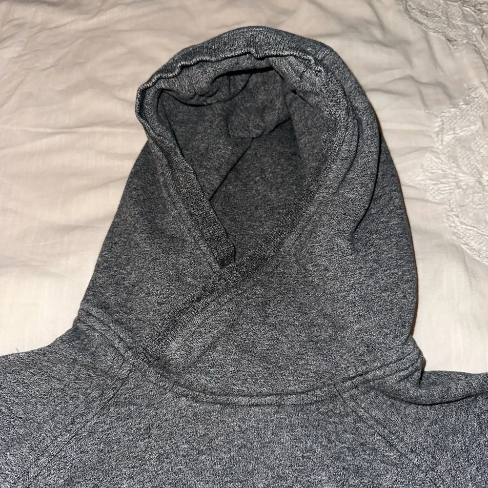 LULULEMON Fleece Please Pullover 4 Heathered Speckled Gray